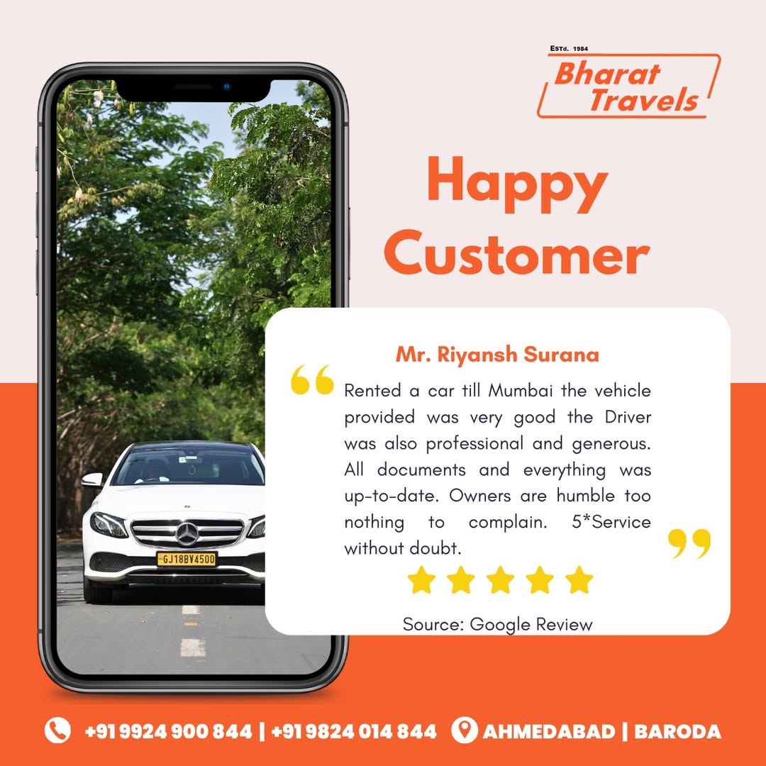 Luxury  car rental in Gujarat